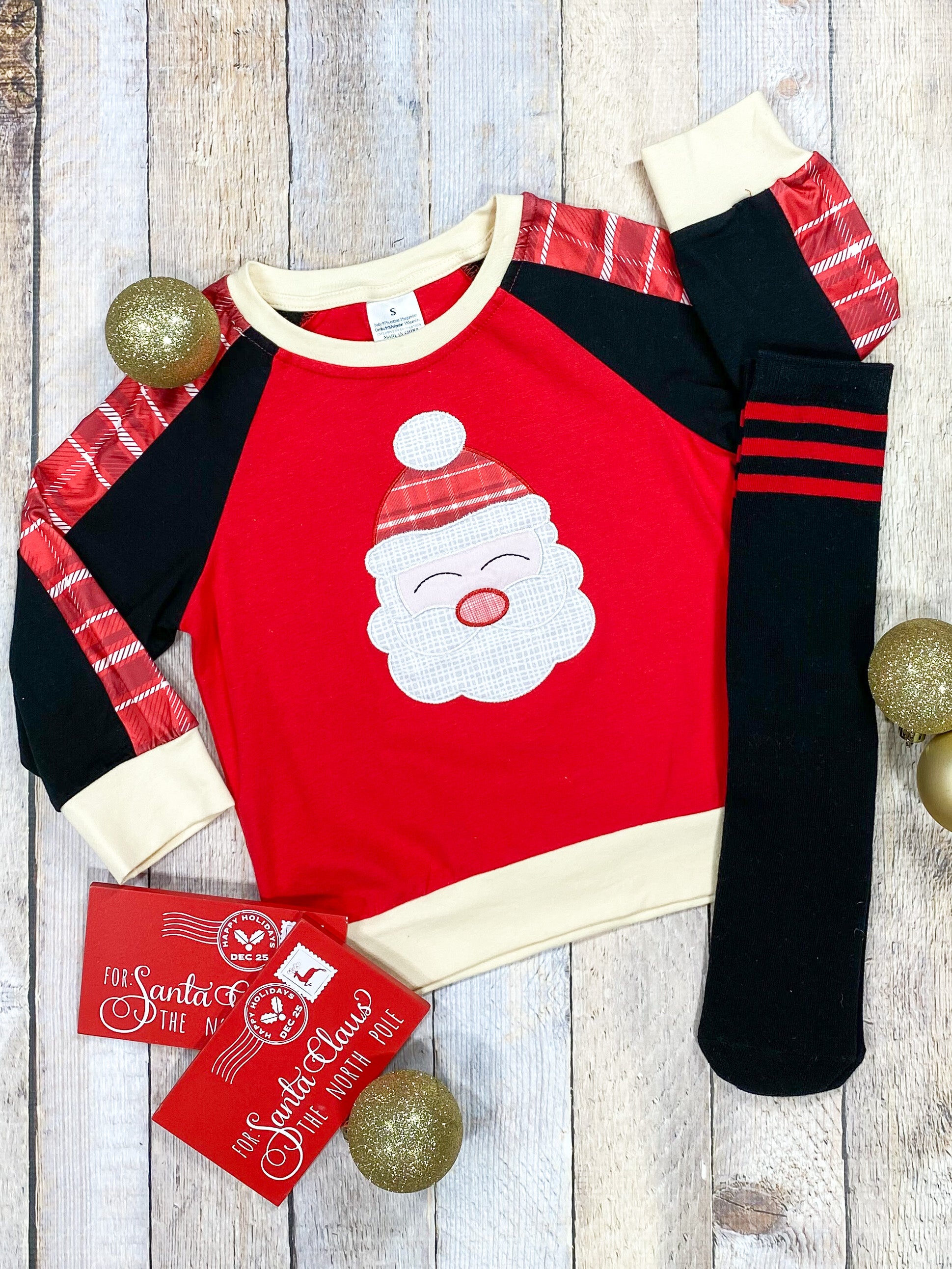 Boys santa sweater best sale