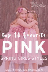 Top 10 Pink Spring Girls' Style Favorites