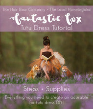 Fantastic Fox Tutu Dress Tutorial