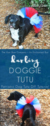 DIY 4th of July Doggie Tutu