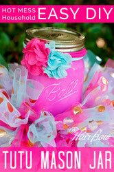 DIY Mason Jar Tutu