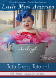 Red, White, and Blue Tutu Dress Tutorial