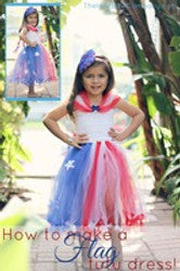 Fourth of July Flag Dress