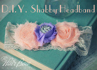 DIY Shabby Headband