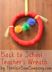 Back to School Wreath