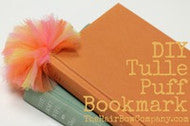 Tulle Puff Bookmark