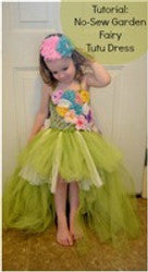 Homemade Fairy Tutu Dress