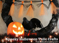 Halloween Tulle Crafts