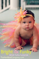 Bright and Funky Knotted Tutu