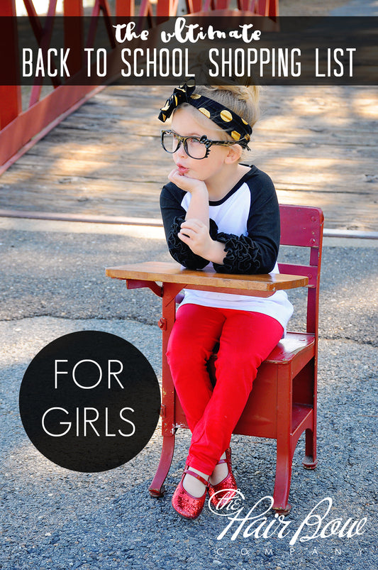Back to School Clothing Checklist: What Your Daughter Needs