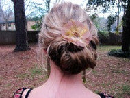 Using the Feather Petal Flower Clip in Grown-Up Styles!