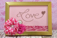 DIY Valentine's Day Dry Erase Board