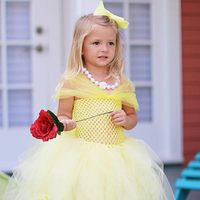 Belle Inspired Ball Gown Tutu Dress Tutorial