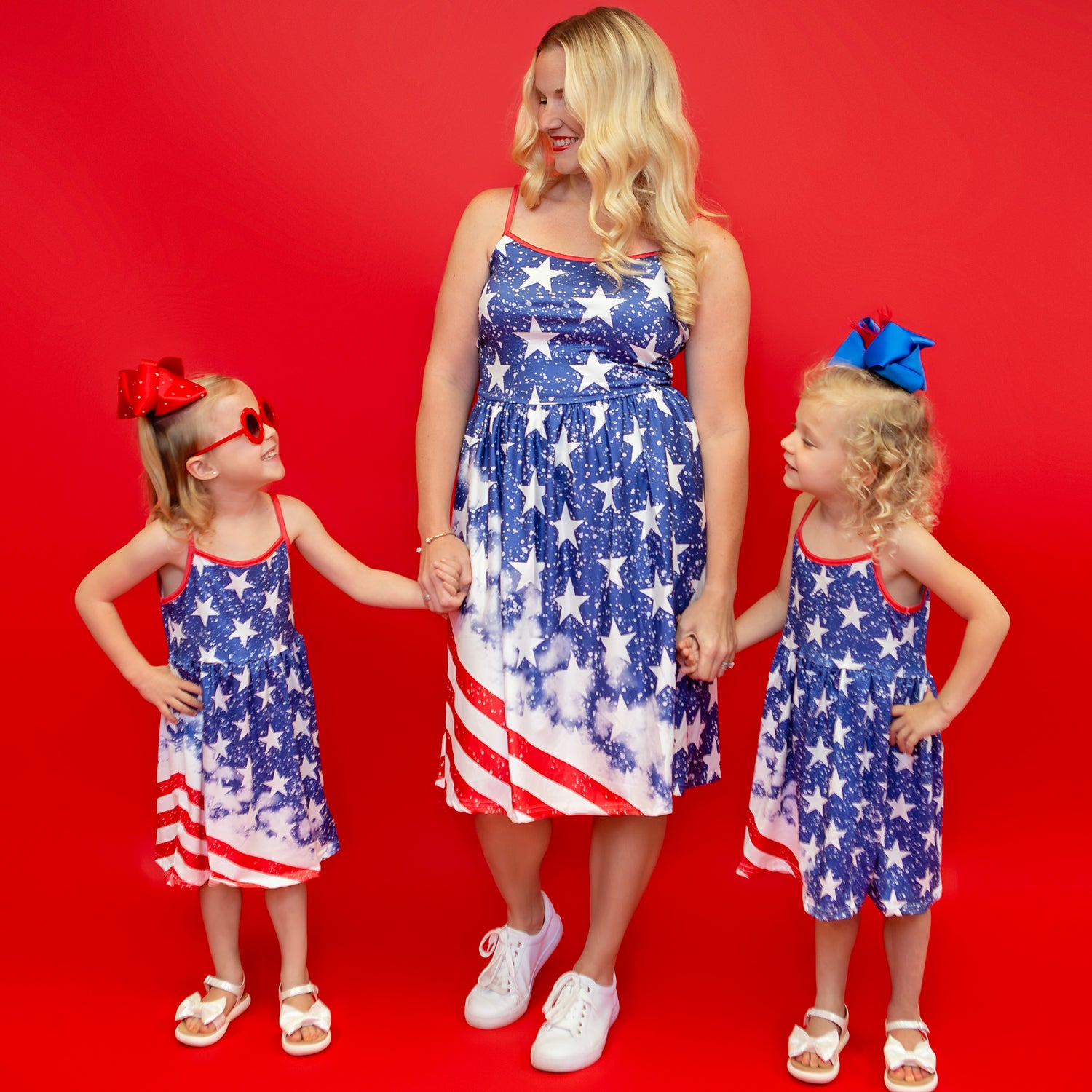 Red White & Blue Outfits & Boutique Dresses