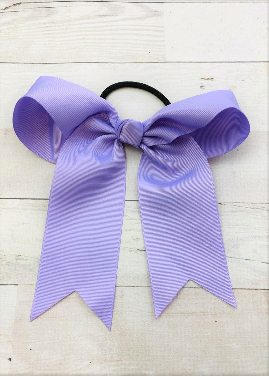 Clearance Colors: Solid Cheer Bow on Pony-O