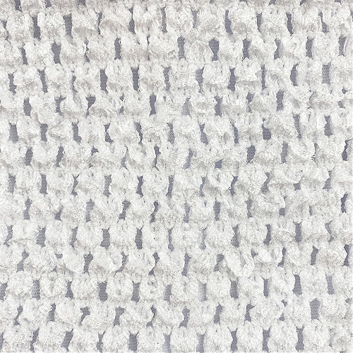 Diademas de crochet de 2,75" - Un solo color - Paquete de 6
