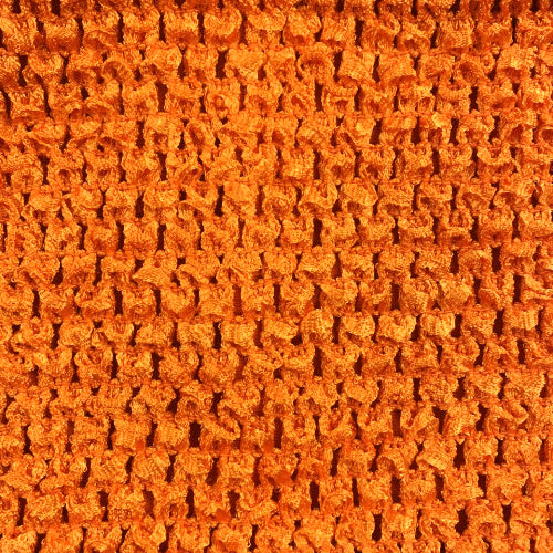 Orange 8" Lined Crochet Tutu Top