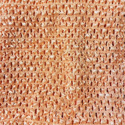 Peach 8" Lined Crochet Tutu Top