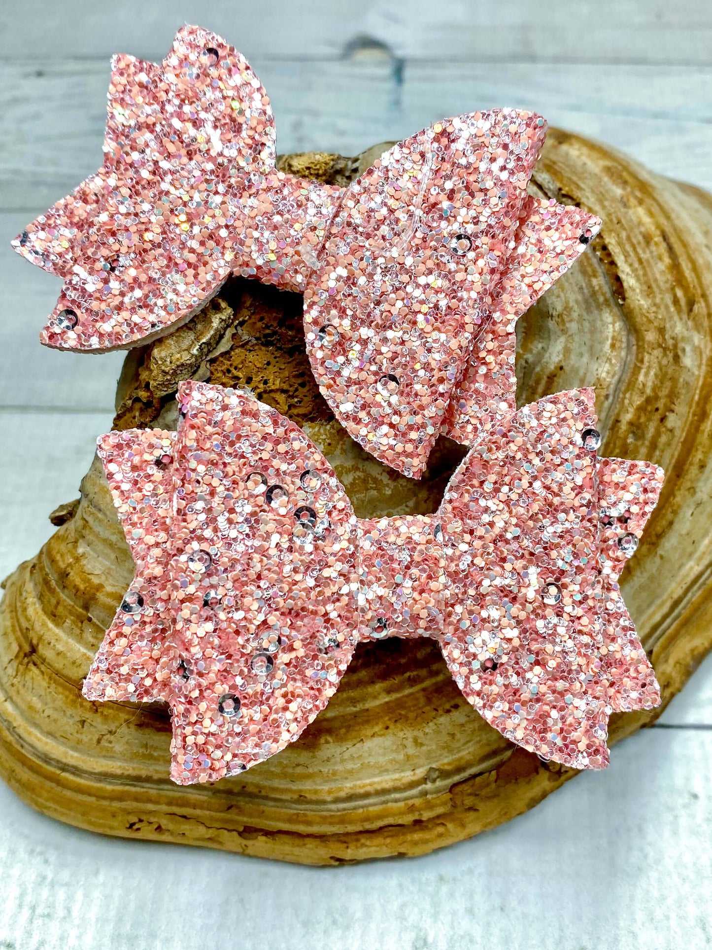 Glitter Bows - Set of 2