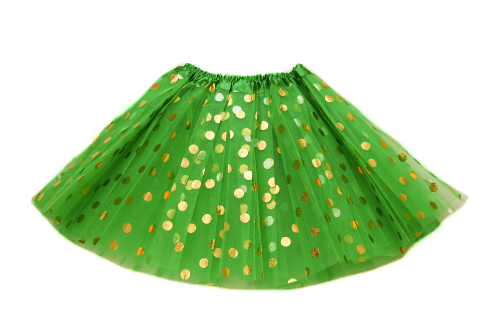 Gold Polka Dot Baby Tutu