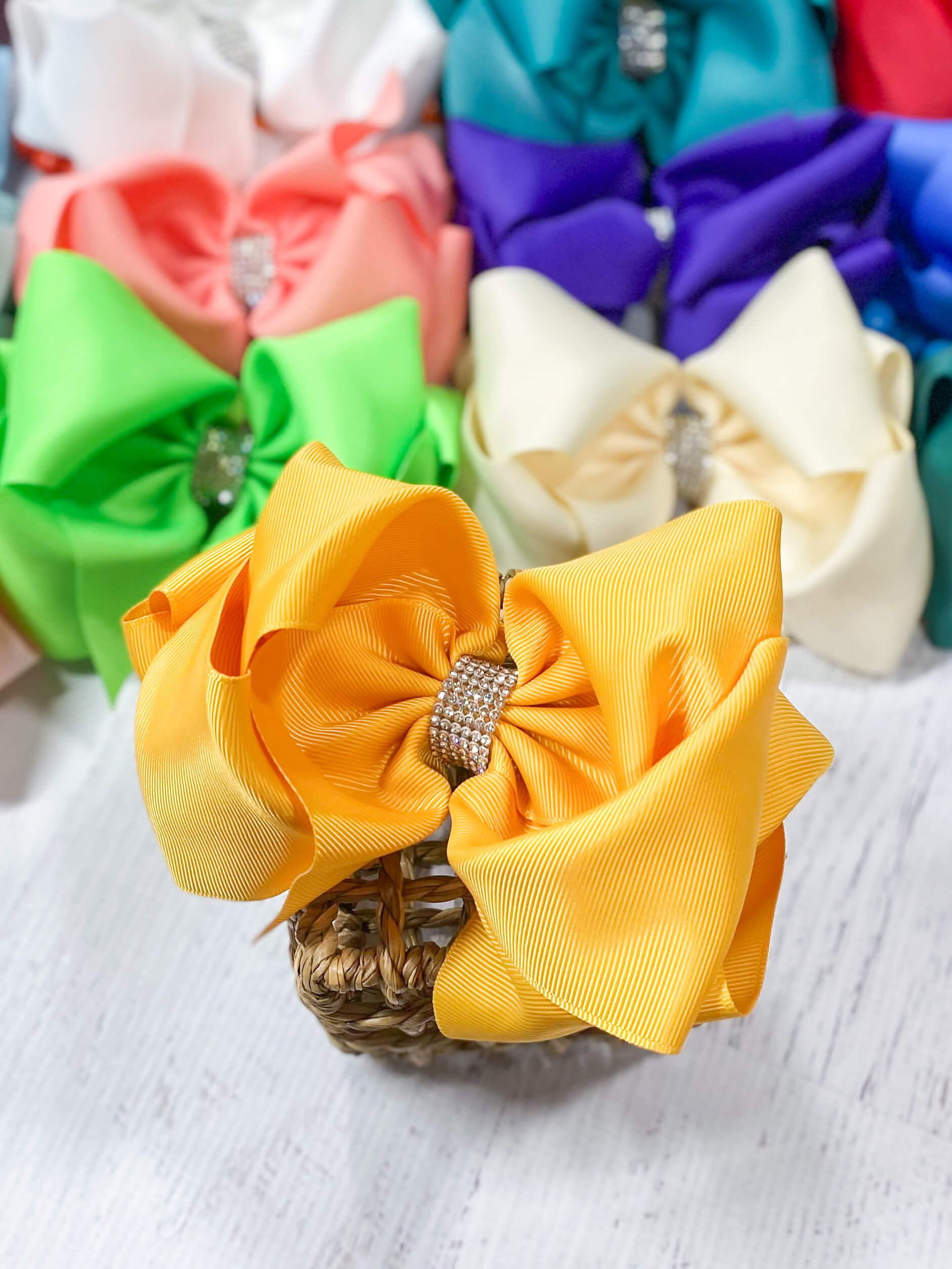 42 hot Large Hairbows