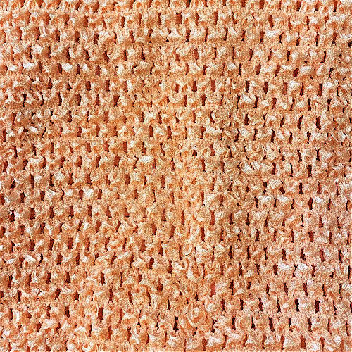 Peach Lined Crochet Tutu Top