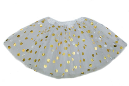 Gold Polka Dot Adult Tutu