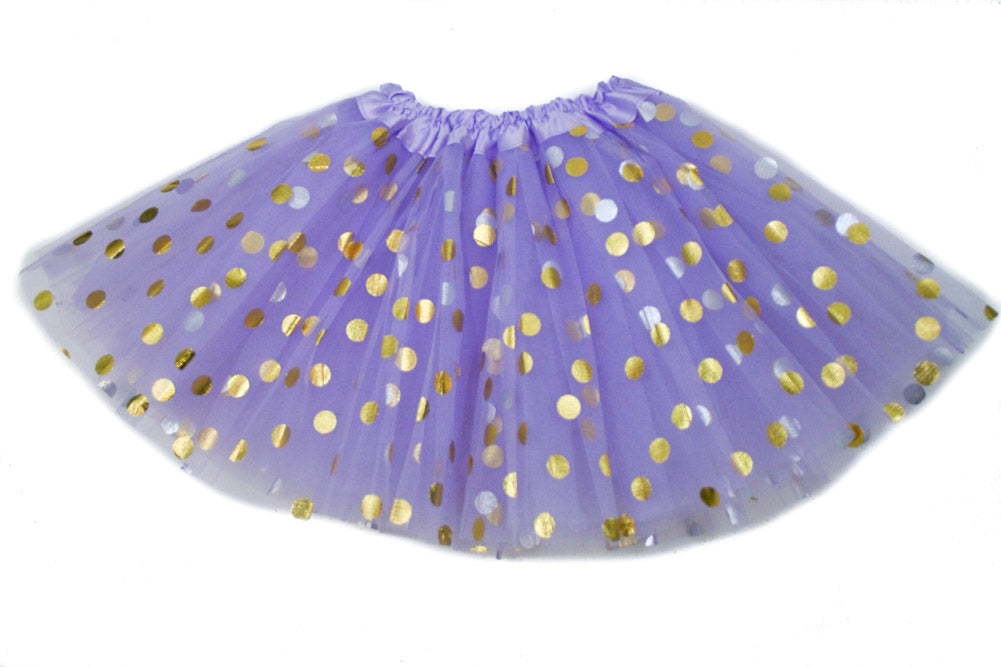 Gold Polka Dot Adult Tutu