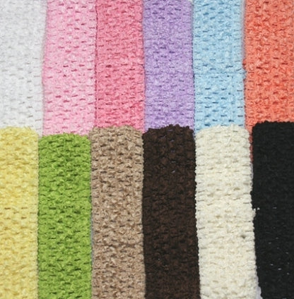 1.5" Crochet Headband Variety Packs - Pastel or Bright