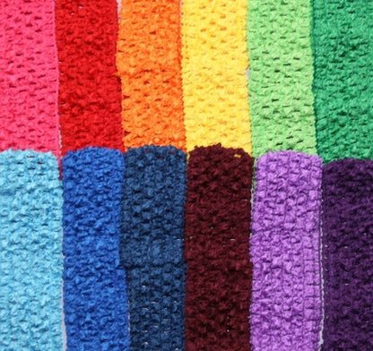 1.5" Crochet Headband Variety Packs - Pastel or Bright