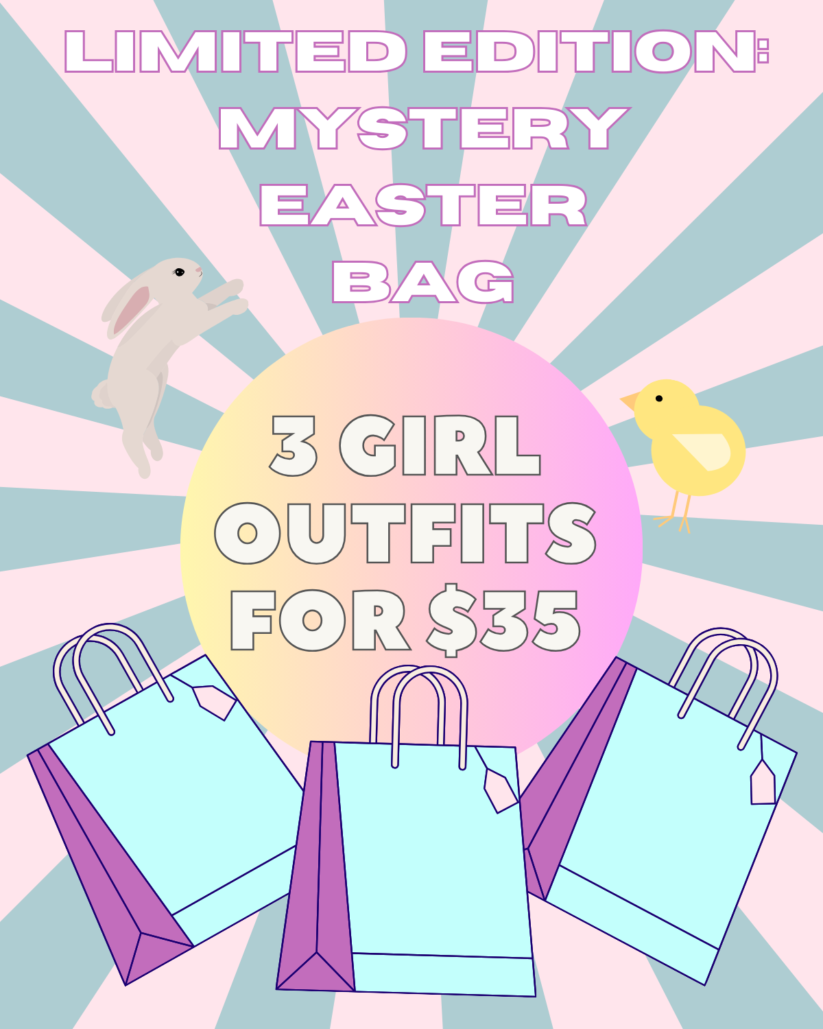 LIMITED EDITION: Mystery Easter Bag - GIRLS