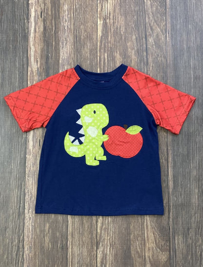 Apple for Teacher Raglan