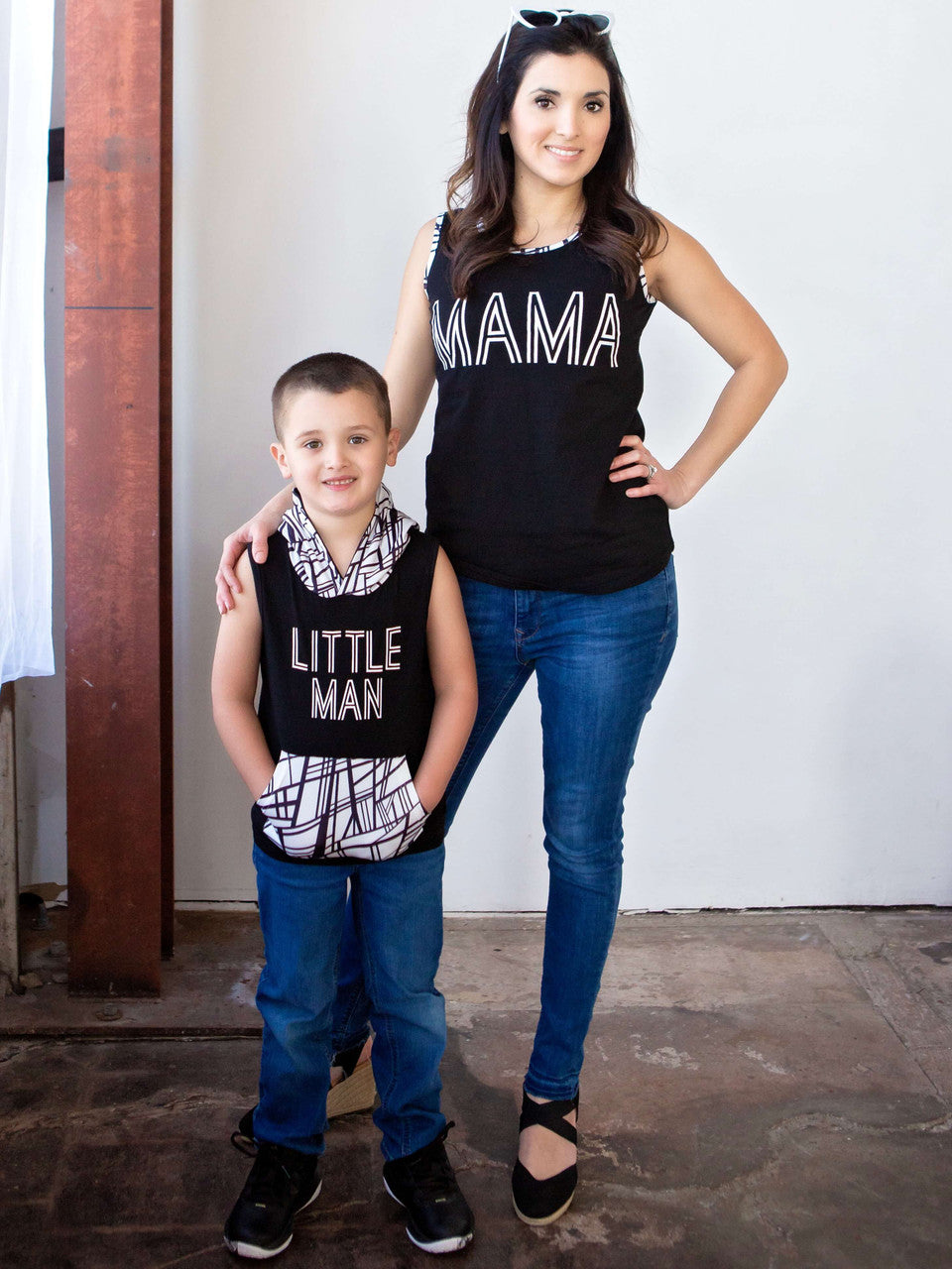 Mama & little man tanks on models