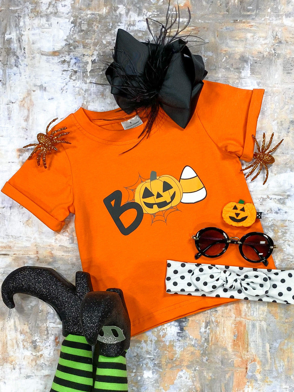 Mommy & Me Boo! design tee - Girls