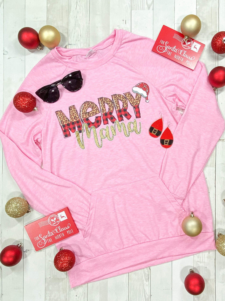 Merry mama top