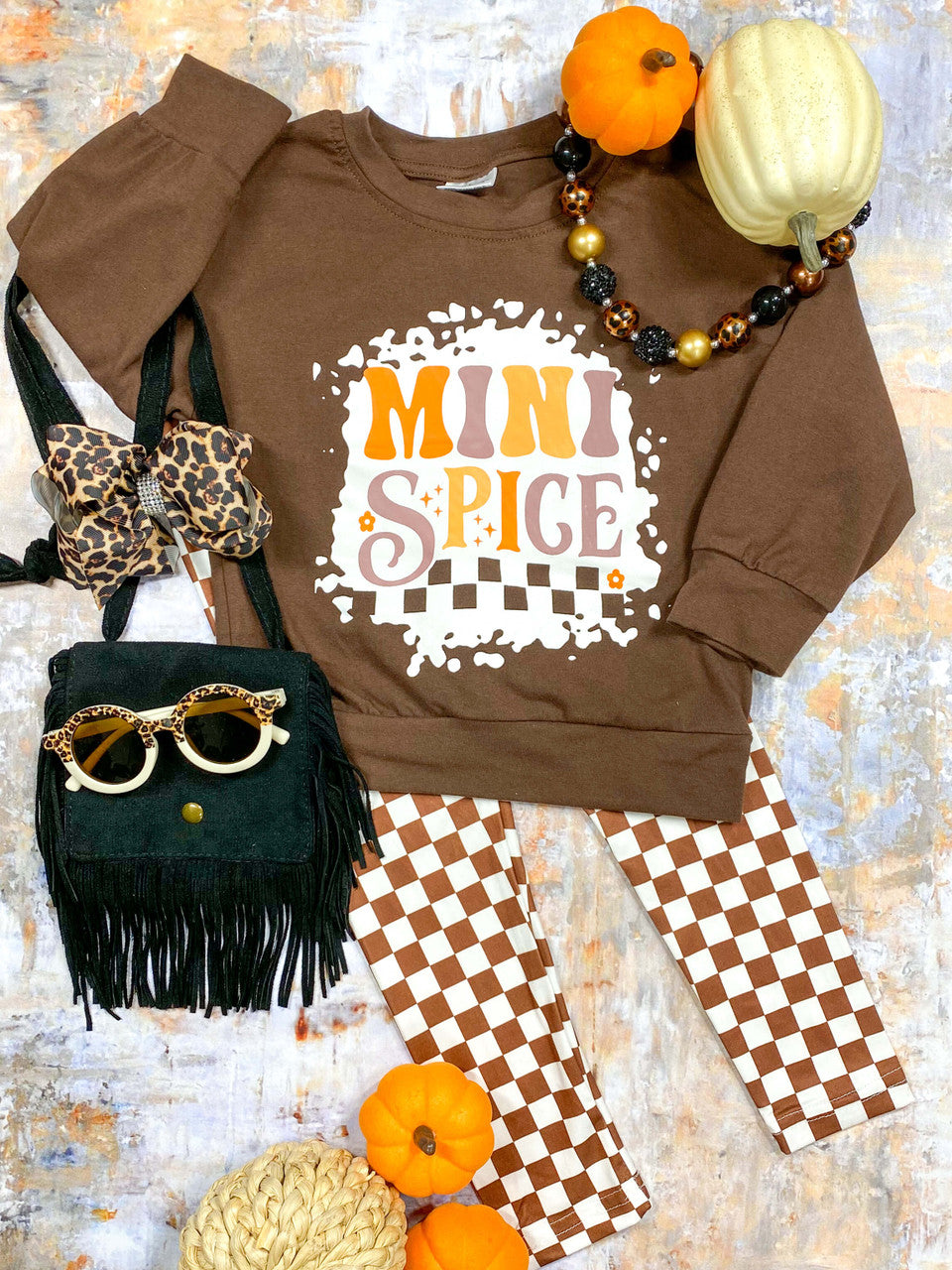 Mini Spice Fall Boutique Outfit for Girls