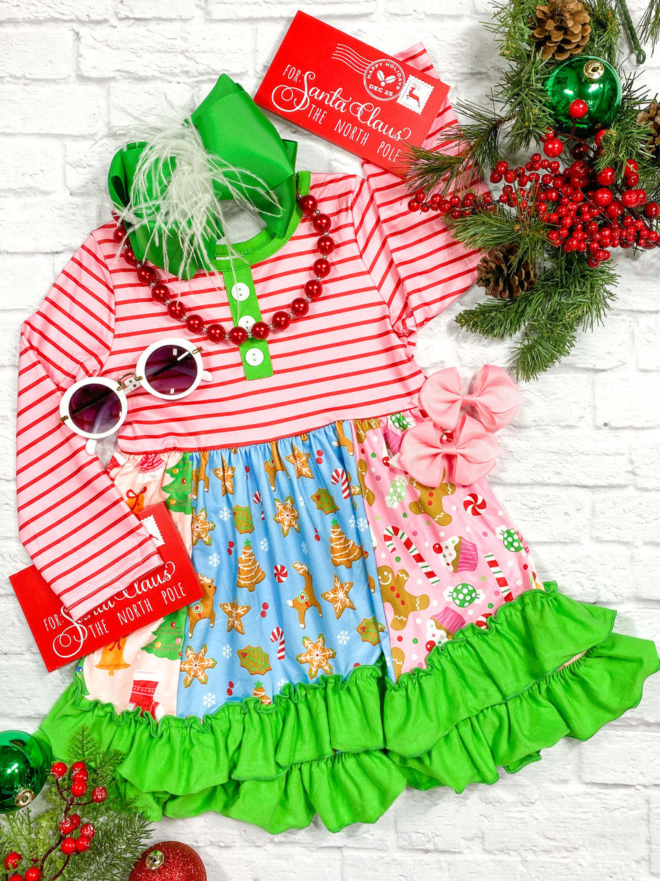 Girls Boutique Christmas dress