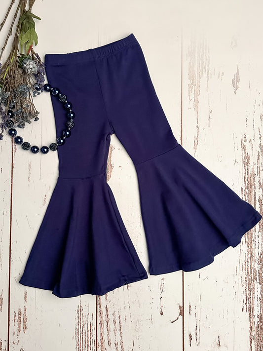 Navy bell bottoms for girls