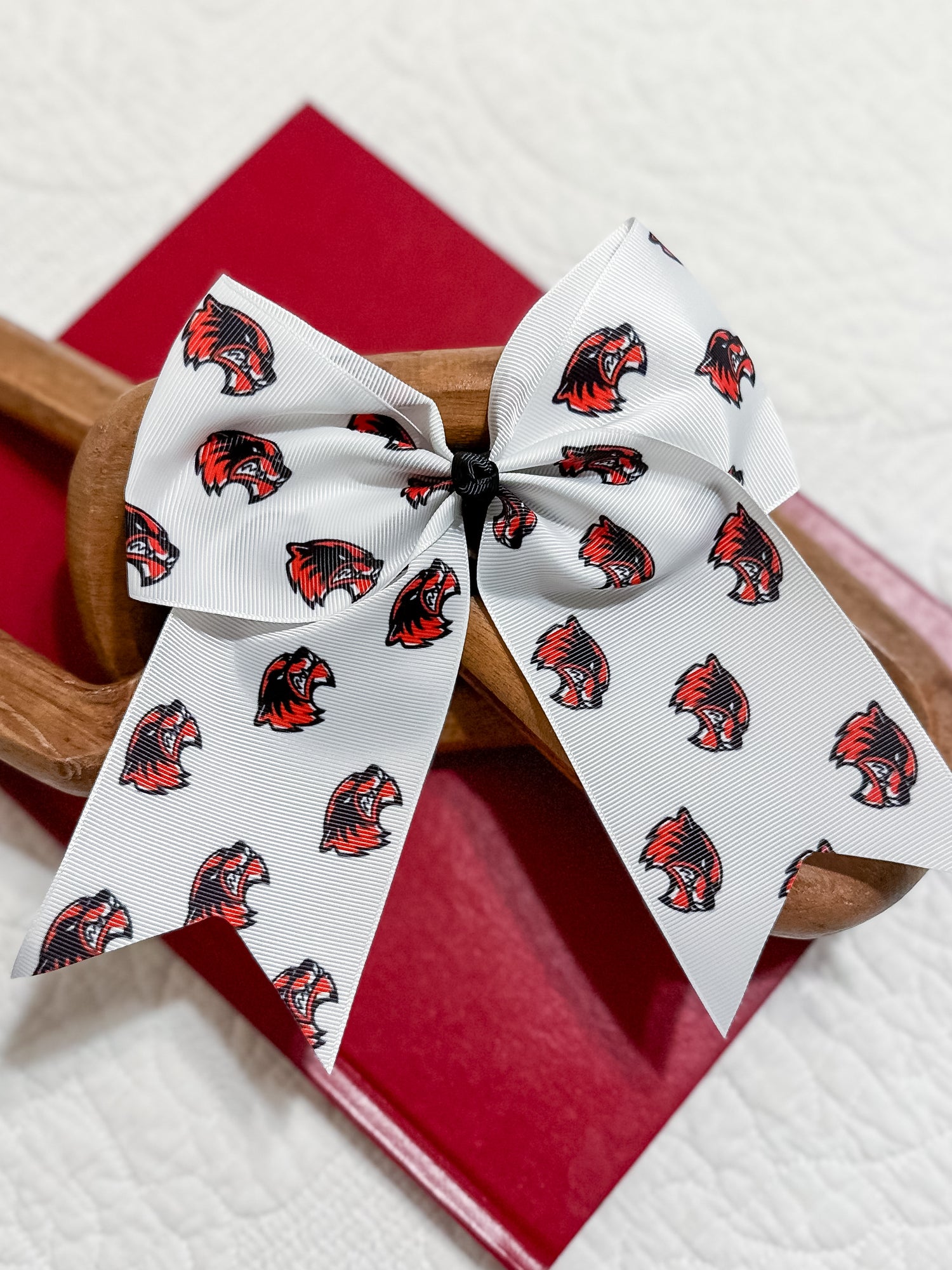 Clear Brook HS Mascot Cheer Bow