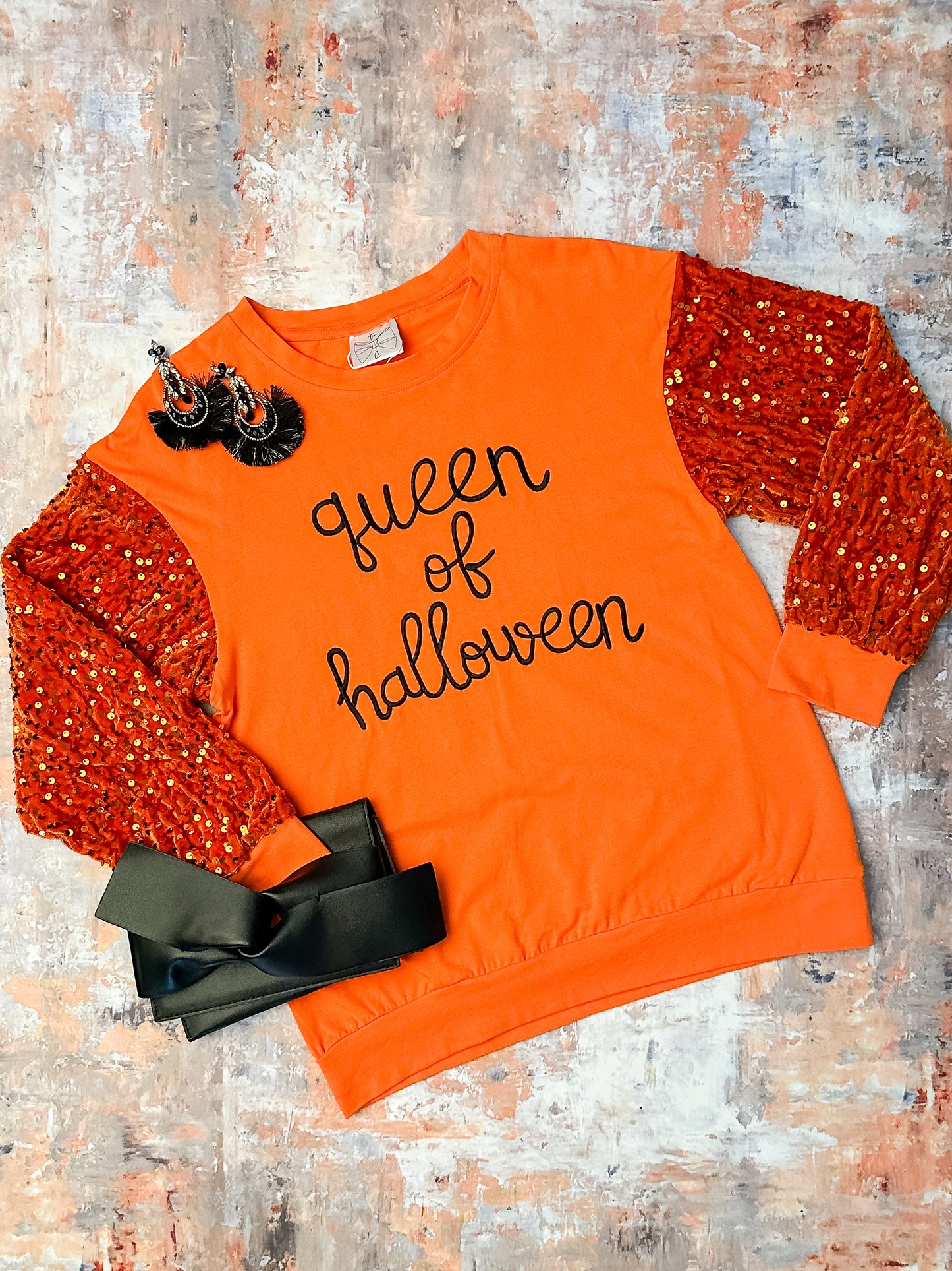 moms' Queen of Halloween Sweater