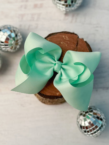 aqua classic grosgrain hair bow