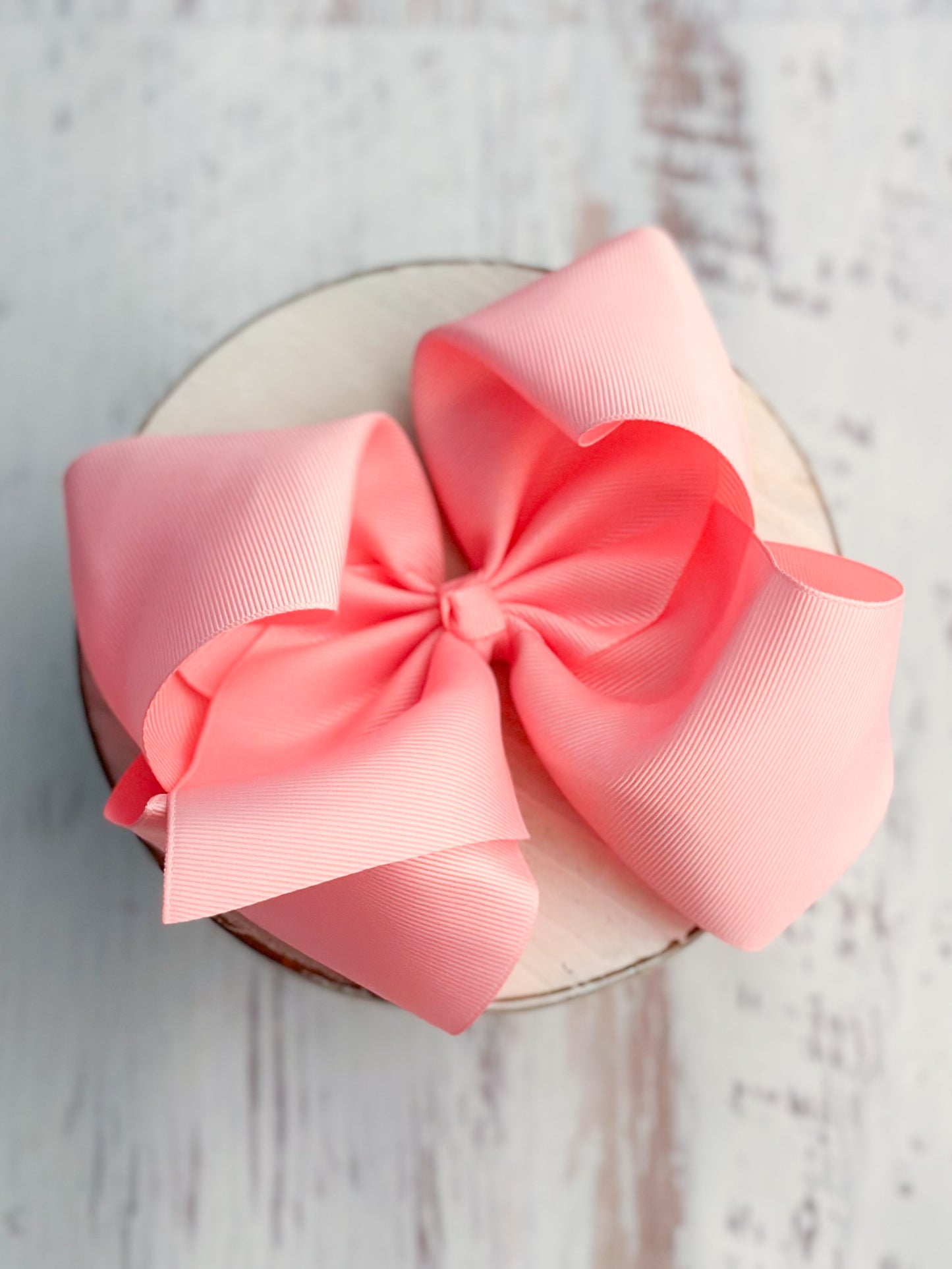 pink texas size hair bow