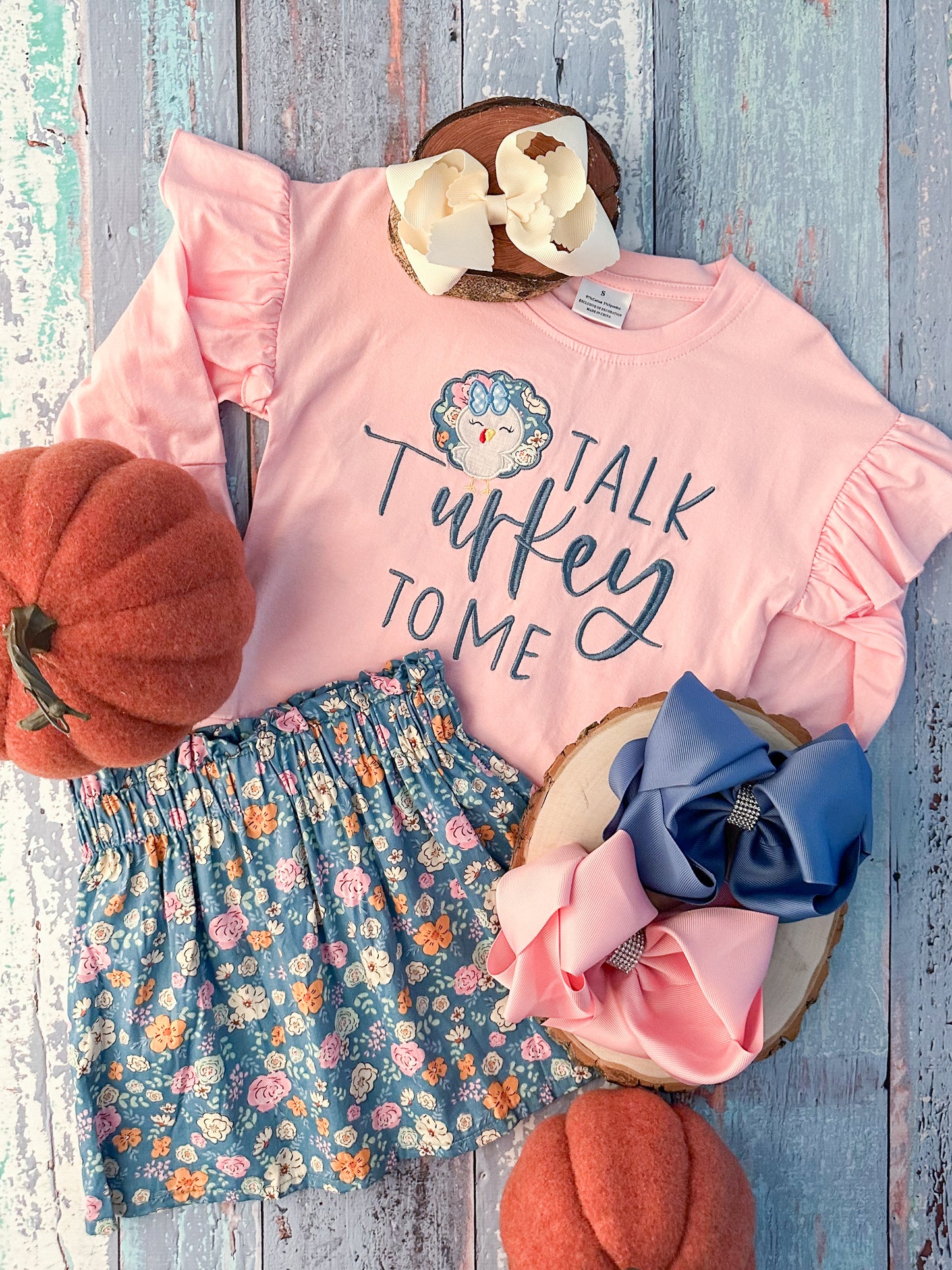 Talk Turkey To Me Skirt Set