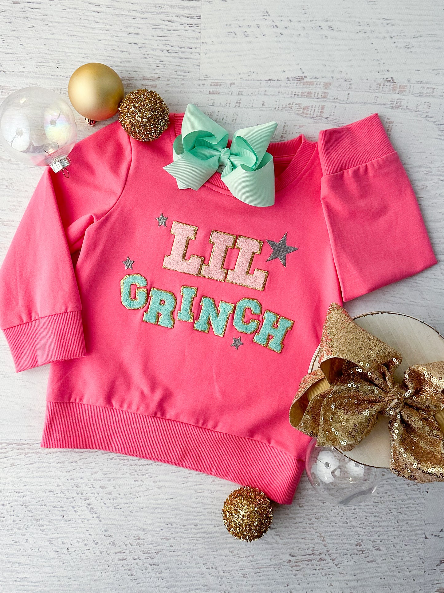 Mommy & Me Lil Grinch Sweatshirt