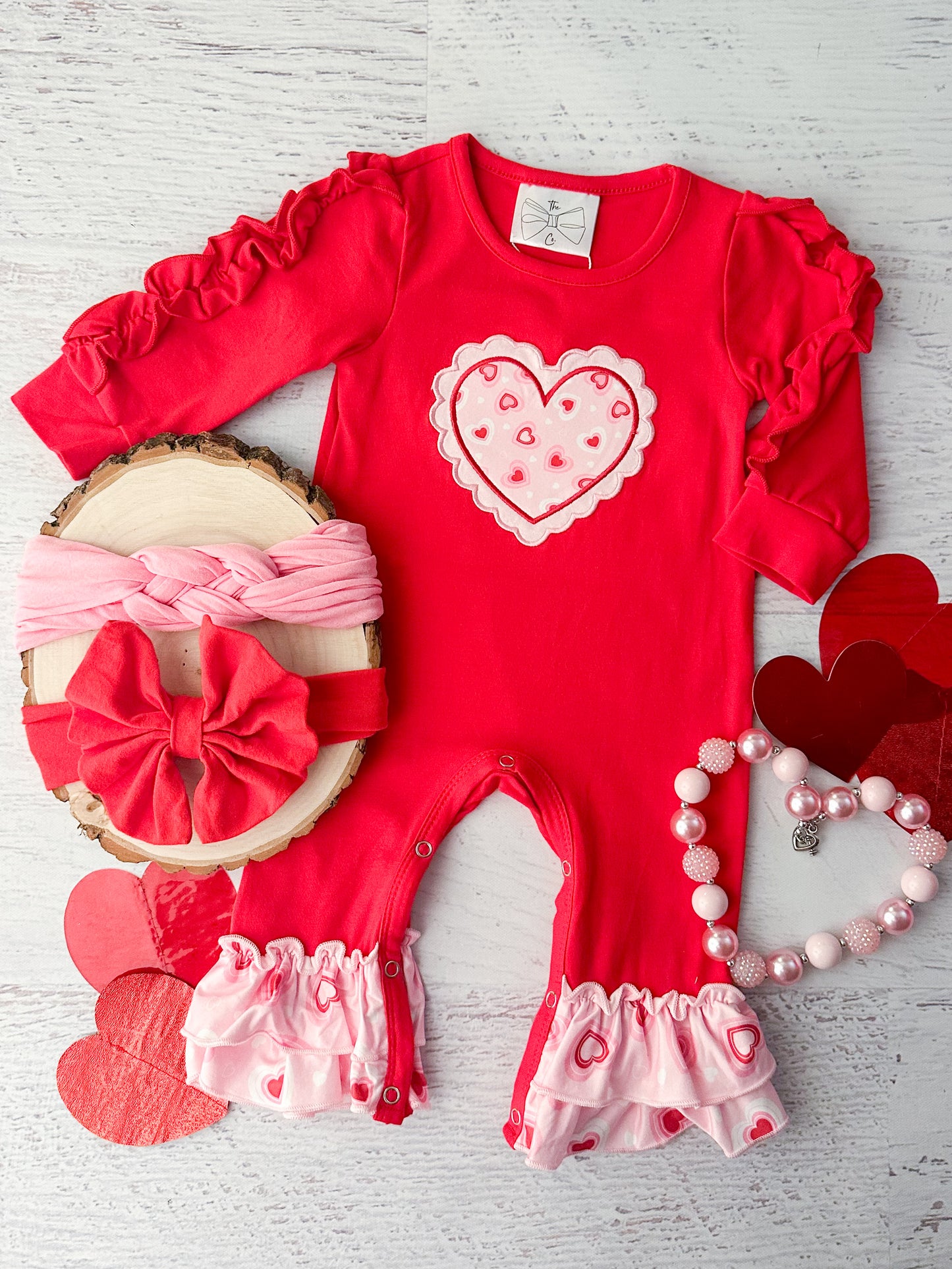 True Love Infant Girl's Onesie