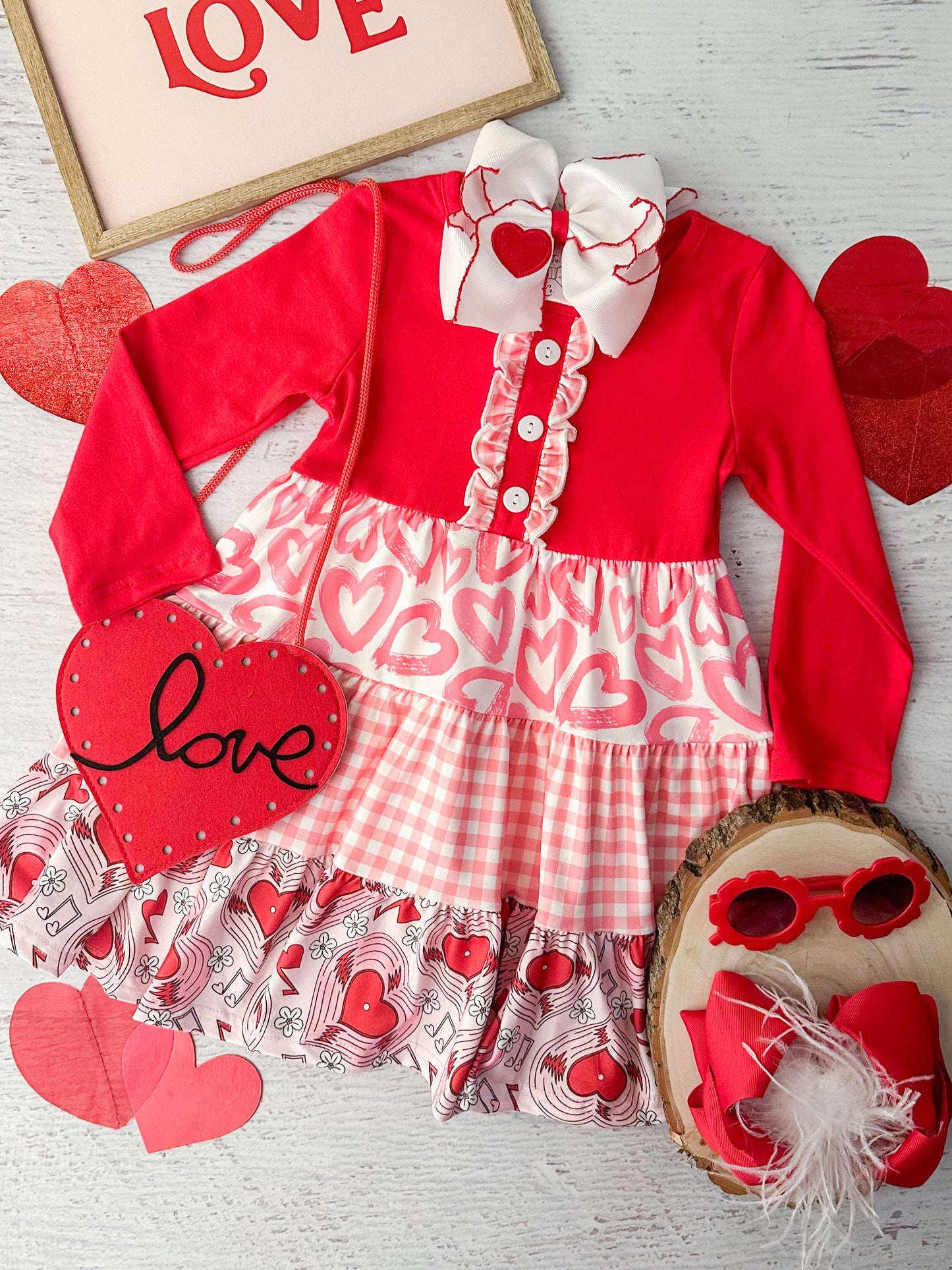 My Darling Valentine Twirl Dress