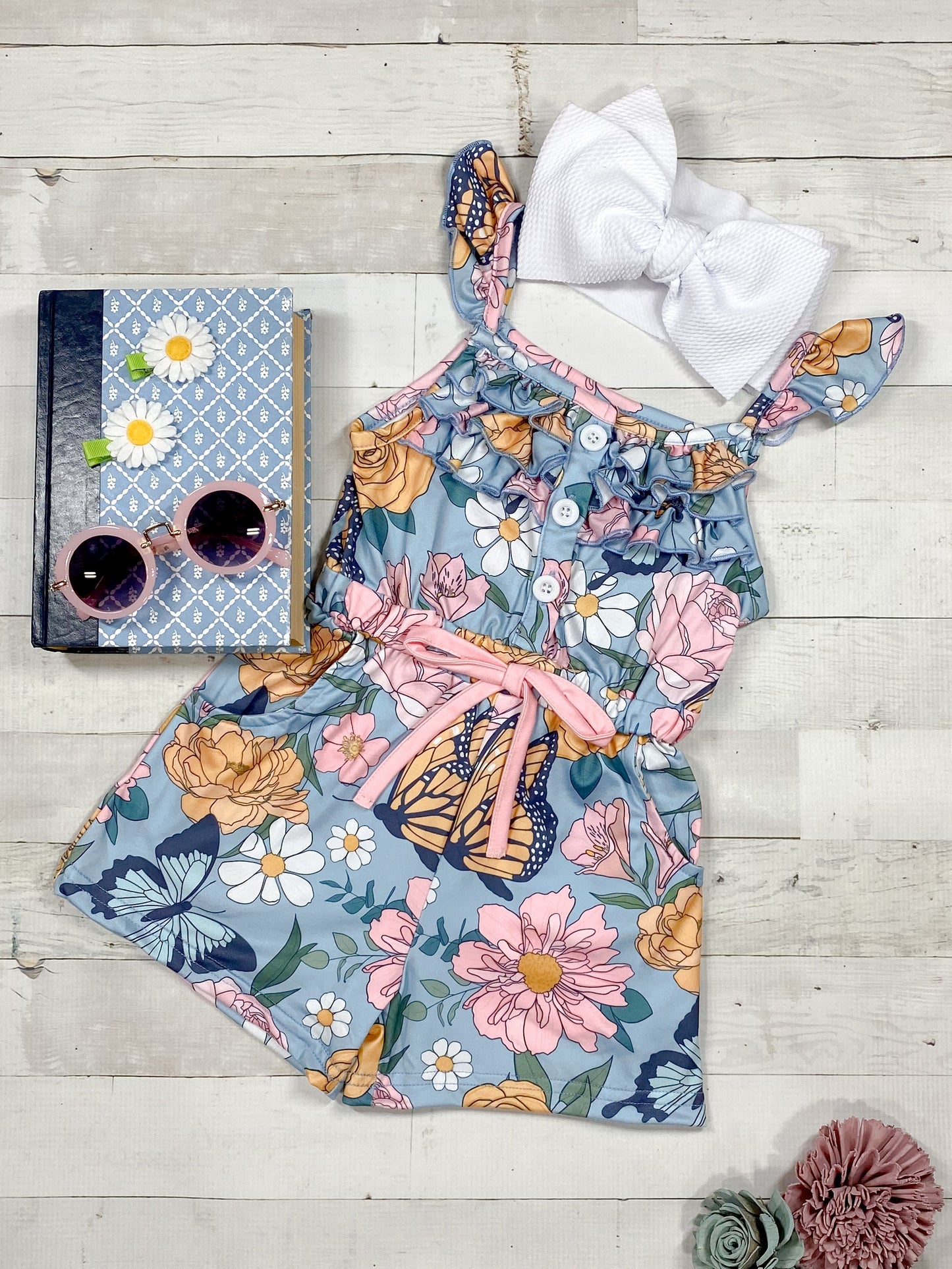 Chasing Butterflies Romper