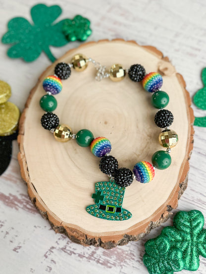 Leprechaun Hat Pendent Necklace