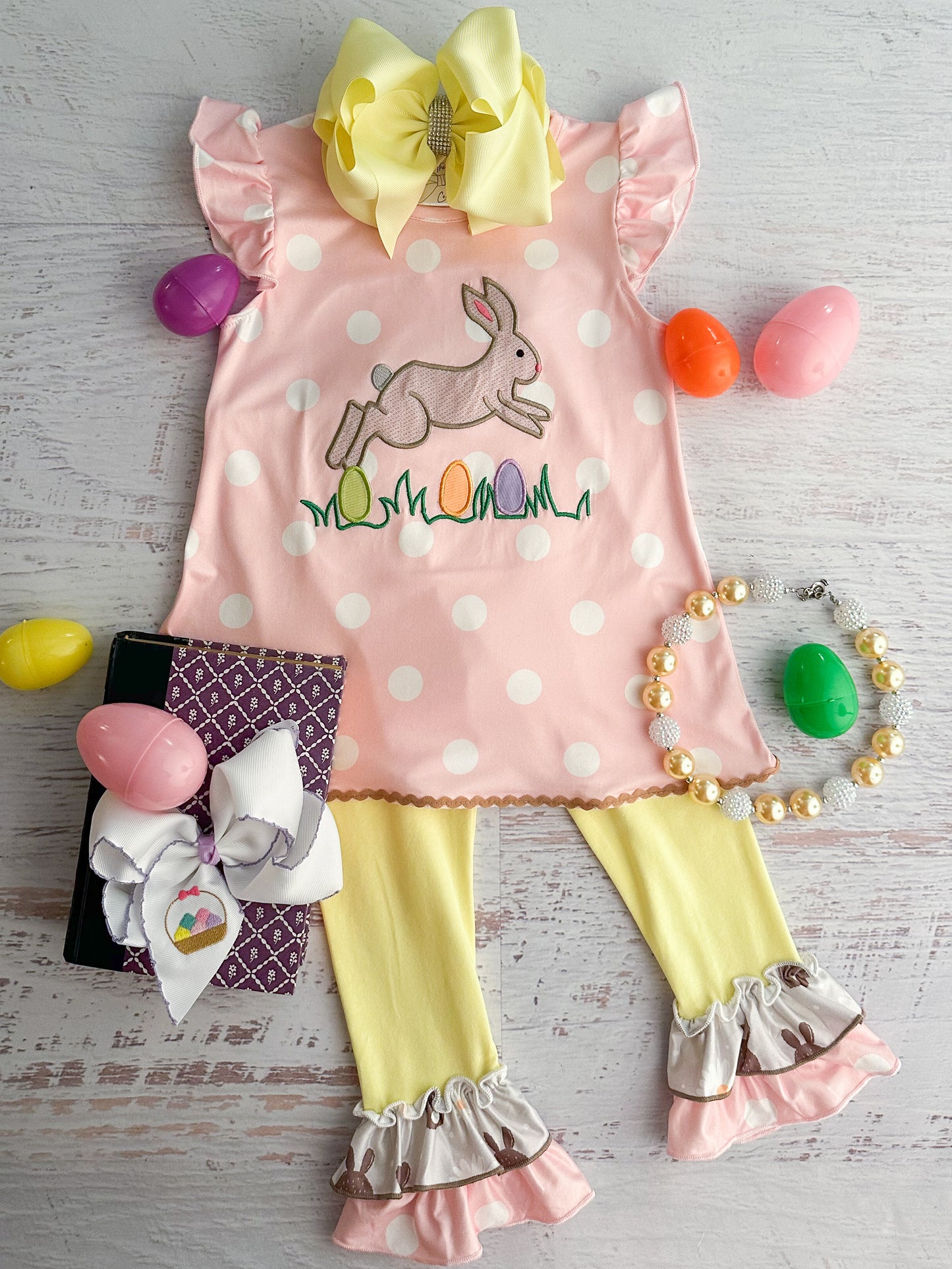 Chasing Easter Bunnies Leggings Set