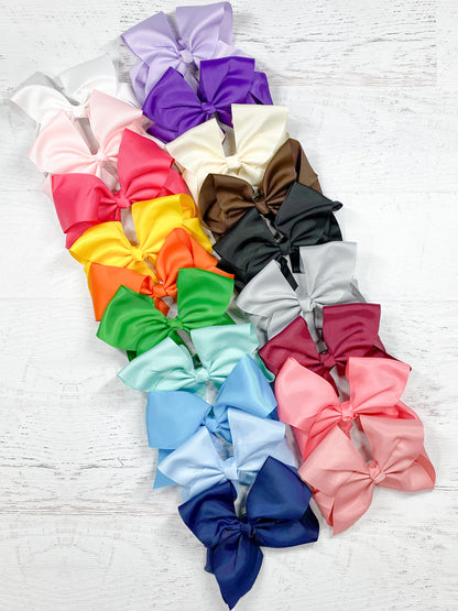 Texas Size Big Hair Bows with French Clip assortment